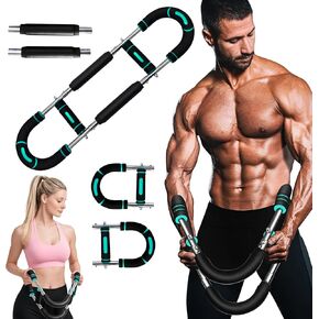 Adjustable Twister Arm Trainer 40-100lb & Chest Workout Equipment for Men, Arm & Chest Exerciser, Portable Power Twister Bar for Upper Body, Triceps & Shoulder Strength Training in Saudi Arabia