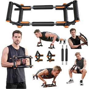 مدرب ذراع تويستر، معدات دفع لأعلى وتقوية الذراع قابلة للتعديل، قبضة مريحة مضادة للانزلاق، صالة ألعاب رياضية منزلية مقاومة للربيع للرجال والنساء (20-70 رطلاً / 60-140 رطلاً) in Kuwait