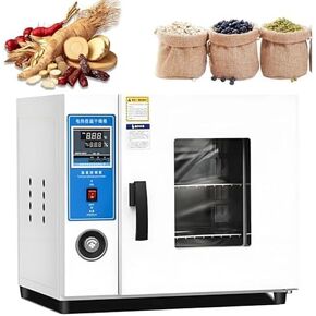 40L Vacuum Drying Oven, Electric Heating Constant Temperature Lab Oven with Digital Controller & Vacuum Gauge, Ideal for Drying & Heat Treatment of Laboratory Items in Kuwait