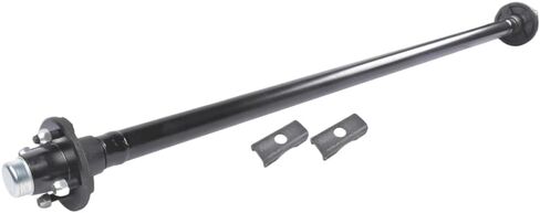 4 Lug Hubs 60 Inch Hub Face Boat Trailer Axle with 4 X 4 Inch Idler Hubs 2000 Pounds in Saudi Arabia