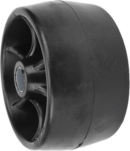 Buachois Trailer Tongue Jack Wheel, 6 Inch Replacement Caster Side Wheel Metal Rubber Construction for Boat Trailers with 9/10 Inch Shaft Diameter in Saudi Arabia