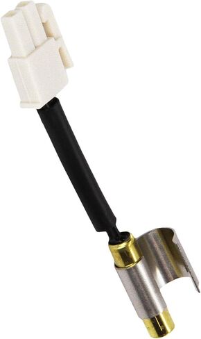 Whirlpool W10383615 Thermistor with Clip, Silver in Kuwait