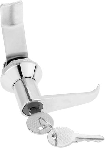 مقبض قفل مع 2 مفاتيح لوحة جبل كام 76 مللي متر سبائك الزنك خزانة باب صندوق البريد توزيع الطاقة خزانة صندوق خزانة لوحة 1 قطعة in Kuwait