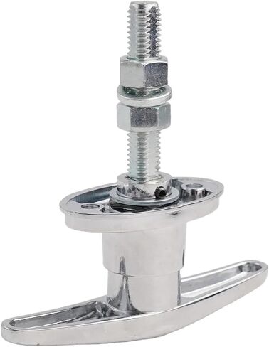 Zinc Alloy T Handle Lock Kit with Keys Camper Attachment for Truck Garage Door Home Improvement Accessories Hardware 1Pcs in Kuwait