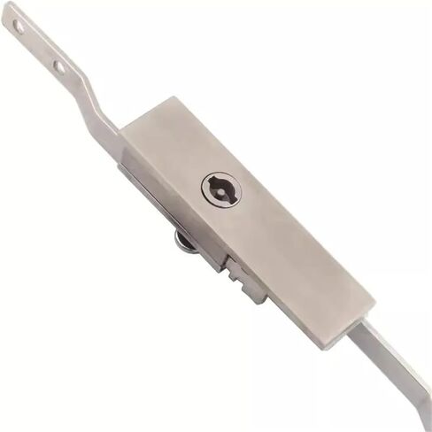 MS821 Cabinet Lg002 Trolley Drive Triangle XAU26PS Plane Lock 1Pcs(Silver) in Kuwait