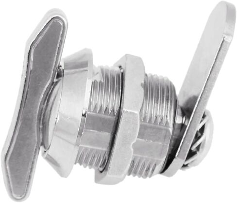Zinc Alloy Keyless Mailbox Boat Door Cabinet Toolbox Hand Screw Cam Lock 1-5Pcs(25mm 4PCS) in Saudi Arabia