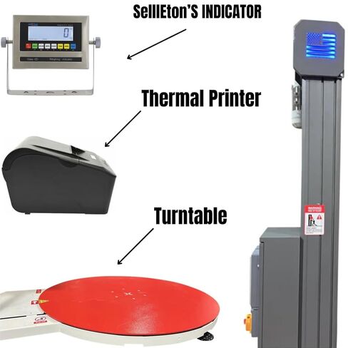 SellEton SL-7200-X0-PS Automatic Pallet Wrapping Machine in Kuwait