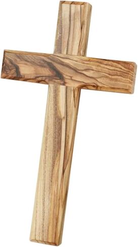 MaMeMi wooden cross olive wood for the wall in gift box. Original from the Holy Land in Kuwait