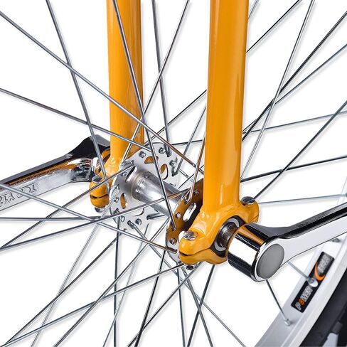 AW 16" Inch Wheel Unicycle Leakproof Butyl Tire Wheel Cycling Outdoor Sports Fitness Exercise Health Yellow in Kuwait