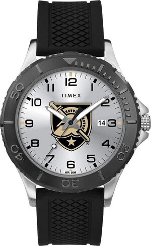 Timex Tribute Men's Collegiate Gamer 42mm Watch – Army Black Knights with Black Silicone Strap in Saudi Arabia