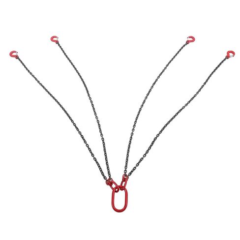 Keenso Steel Chain Lifting Sling, 4 Leg, 3 Ton Capacity, for Factory Building Mining Construction in Saudi Arabia