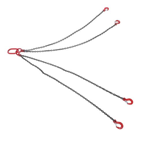 Keenso Steel Chain Lifting Sling, 4 Leg, 3 Ton Capacity, for Factory Building Mining Construction in Saudi Arabia