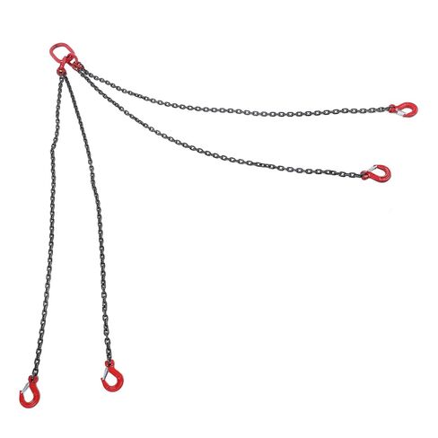 Keenso Steel Chain Lifting Sling, 4 Leg, 3 Ton Capacity, for Factory Building Mining Construction in Saudi Arabia