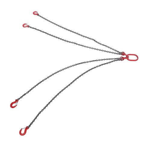 Keenso Steel Chain Lifting Sling, 4 Leg, 3 Ton Capacity, for Factory Building Mining Construction in Saudi Arabia