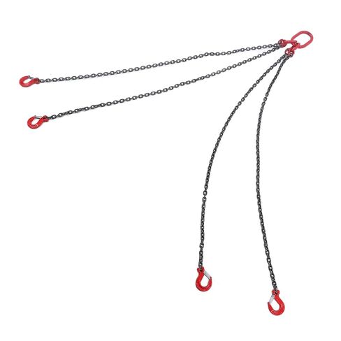 Keenso Steel Chain Lifting Sling, 4 Leg, 3 Ton Capacity, for Factory Building Mining Construction in Saudi Arabia
