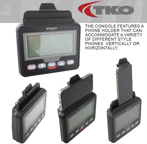 TKO AirRaid Rower | Air Resistance Rowing Machine for Home & Commercial Use | Foldable Air Rowing Machine with 9 Damper Levels, LCD Console, Smooth Glide Rower Machine in Kuwait