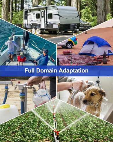 مجموعة مضخة مياه DC12V، مضخة ضغط مياه للتخييم 1.6 جالون في الدقيقة مع مفتاح ضغط، مضخة غشاء ذاتية التحضير 65 رطل لكل بوصة مربعة لنظام المياه الساخنة لقارب التخييم البحري RV المطبخ والحمام الغاز in Kuwait