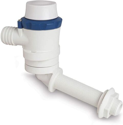 Shurflo by Pentair PIRANHA Angled Port Aerator 800 Livewell Pump - 12 VDC, 800 GPH [357-114-10] in Saudi Arabia