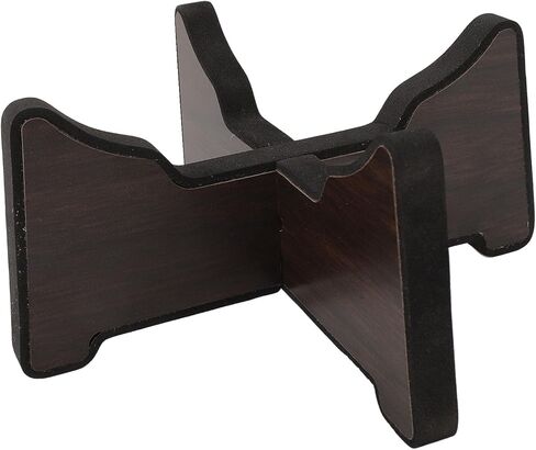 Ethereal Drum Stand, Rosewood Tongue Drum Bracket, Detachable Design Lightweight Display Stand with Sturdy Support, Ideal for Handpan Drums, Adults & Beginners (Medium for 10‑11 Inch ) in Kuwait