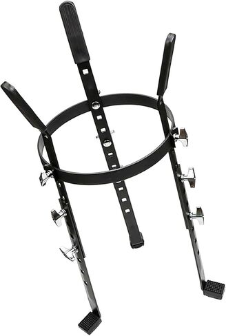 حامل طبل أفريقي معدني ثابت وقاعدة حامل أفريقي لعازف الإيقاع وعشاق الموسيقى قابل للتعديل in Kuwait