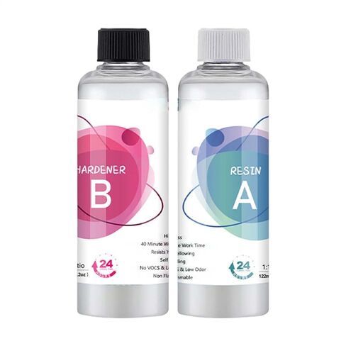 Clear Epoxy Resin,A250ml B250ml Clear No-Bubble Glue | Casting Art Resin,for Adults Men Women Beginner Home Art Casting DIY in Saudi Arabia