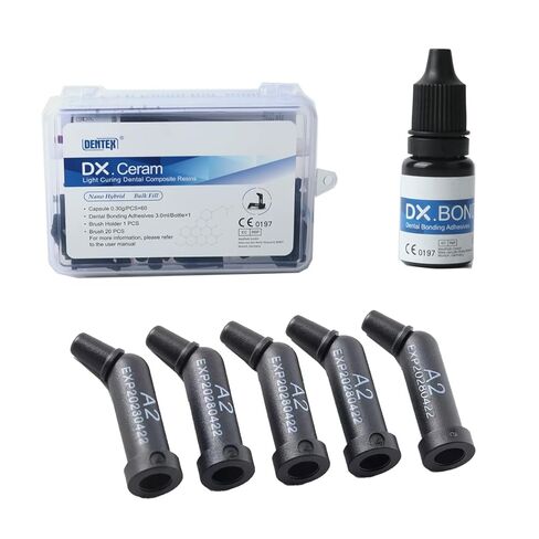 Dentex DX.Ceram Light Curing Dental Composite Resin Capsule Kit with Bonding Adhesive in Saudi Arabia