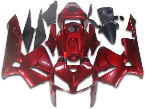 NT Fairing Motorcycle Fairings Kit Fit for 2005 2006 CBR600RR Injection Gloss Black Plastic Bodywork Fairings 05 06 CBR600RR in Kuwait
