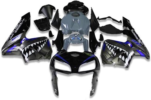 NT Fairing Motorcycle Fairings Kit Fit for 2005 2006 CBR600RR Injection Gloss Black Plastic Bodywork Fairings 05 06 CBR600RR in Kuwait