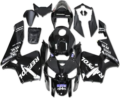 NT Fairing Motorcycle Fairings Kit Fit for 2005 2006 CBR600RR Injection Gloss Black Plastic Bodywork Fairings 05 06 CBR600RR in Kuwait