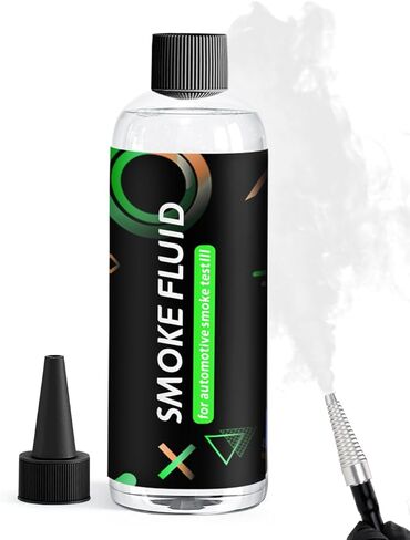 Solary Diagnostic Smoke Fluid - 8oz Liquid Smoke for EVAP Smoke Machine Leak Tester - Exhaust, Vacuum, Fuel, Intake, Fuel Leak Detectors in Kuwait