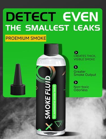 Solary Diagnostic Smoke Fluid - 8oz Liquid Smoke for EVAP Smoke Machine Leak Tester - Exhaust, Vacuum, Fuel, Intake, Fuel Leak Detectors in Kuwait