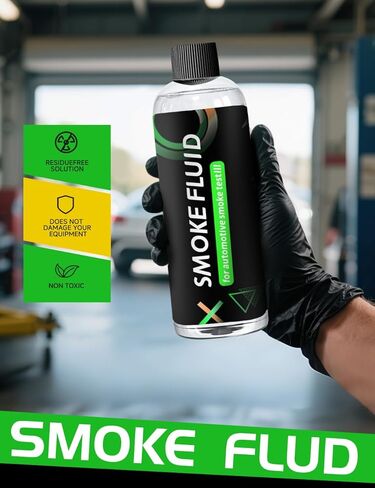 Solary Diagnostic Smoke Fluid - 8oz Liquid Smoke for EVAP Smoke Machine Leak Tester - Exhaust, Vacuum, Fuel, Intake, Fuel Leak Detectors in Kuwait