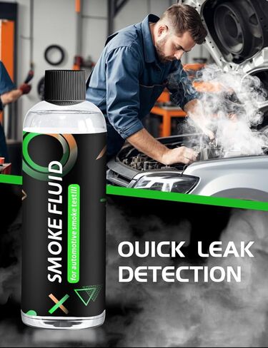 Solary Diagnostic Smoke Fluid - 8oz Liquid Smoke for EVAP Smoke Machine Leak Tester - Exhaust, Vacuum, Fuel, Intake, Fuel Leak Detectors in Kuwait