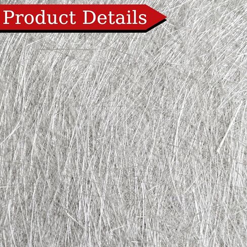 1.5oz Fiberglass Chopped Strand Mat, 10 Yards X 4" Fiberglass Mat, Fiber Glass Mat Roll for Auto Repair, Boat Decks Repair, Structural Reinforcement,Molding (4" X 360", 1.5oz) in Kuwait