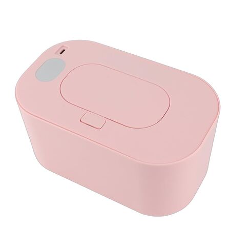 Baby Wipe Warmer with Adjustable Temperature Control, Soft LED Light for Easy Night Use Large Capacity Evenly Heated for Gentle Comfort Leak Proof Design Ideal for Diaper Changes in Kuwait