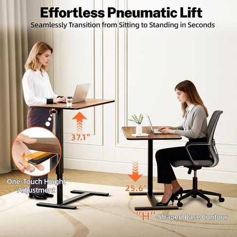 Adjustable Overbed Bedside Table with Wheels(31.2" W), Hospital Bed Table Over The Bed, Mobile Standing Desk Rolling Computer Cart, Laptop Desk with Hidden Casters in Saudi Arabia