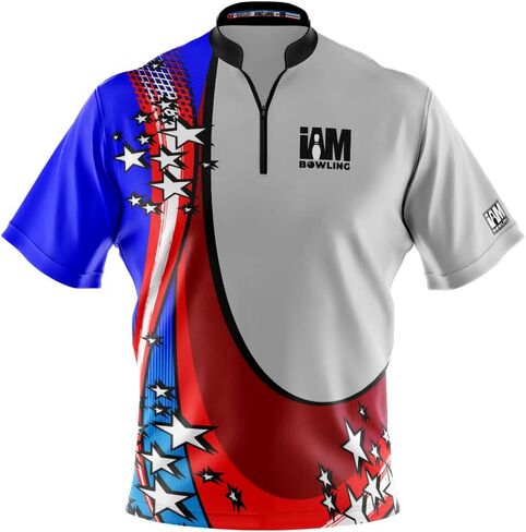 Logo Infusion Dye-Sublimated Bowling Jersey (Sash Collar) - I AM Bowling Fun Design 2022- NO Logo in Saudi Arabia