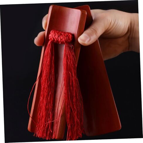 2pcs Beginner's Bamboo Allegro Clapper Set of Chinese Traditional Instruments for Boy Girl in Saudi Arabia