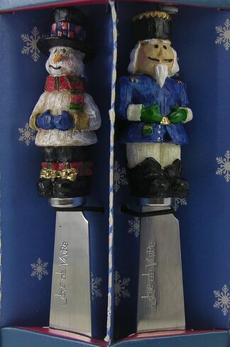 4 Piece Set Christmas Spreaders by Joie de VivRe in Saudi Arabia