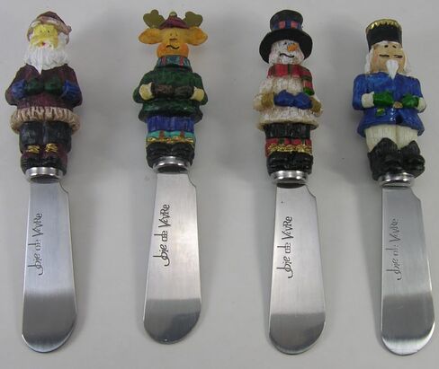 4 Piece Set Christmas Spreaders by Joie de VivRe in Saudi Arabia