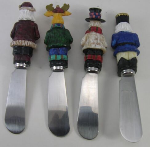 4 Piece Set Christmas Spreaders by Joie de VivRe in Saudi Arabia