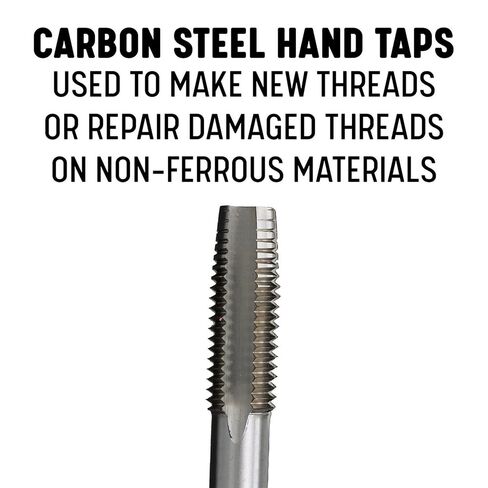 Drill America m9 x 1.25 Carbon Steel 4 Flute Plug Tap in Saudi Arabia