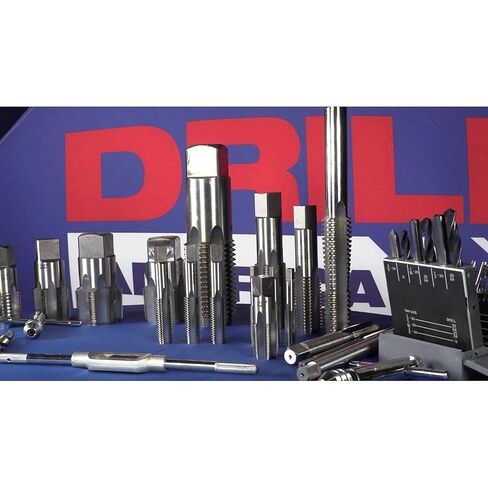 Drill America m9 x 1.25 Carbon Steel 4 Flute Plug Tap in Saudi Arabia