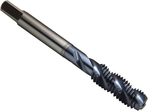 M14×1.75 TaC Coated High Speed Steel Precision Spiral Point Flute Taps Hole Threading Tapping Tools for Non-Ferrous Alloys in Kuwait