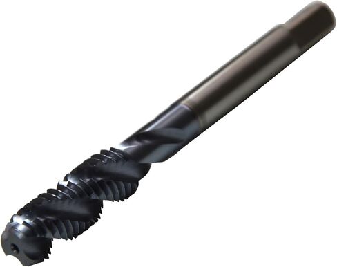 M14×1.75 TaC Coated High Speed Steel Precision Spiral Point Flute Taps Hole Threading Tapping Tools for Non-Ferrous Alloys in Kuwait