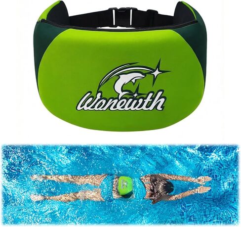 Swim Belt,Flotation Belt for Adults,Aqua Jogging Belt with Zippered Pocket and Adjustable Buckle,3-Section EPE Water Aerobics Belt for Swimming Training Pool Water Exercise in Saudi Arabia