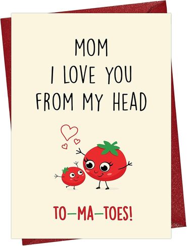 Cheerin Funny Birthday Card for Mom – Mother Bday Cards with Envelope– Appreciation Card for Grandma, or Mother Figure from Daugter or Son in Kuwait