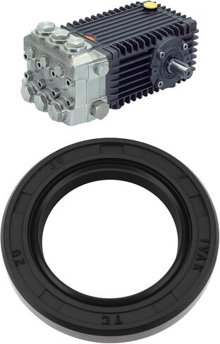 The Lord of the Tools 3 Pcs High-pressure Cleaning Machine Pump Oil Seal 90.1614.00 20x30x5mm Compatible with Interpump Pumps in Kuwait