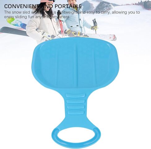 Snow Sled Board with Handle Thickened Downhill Sled for Snow Grass Sand Boarding in Saudi Arabia