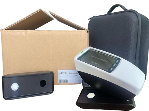 Color Density Measurement Digital Spectrodensitometer with 400-700nm Wavelength D/8 SCI+SCE Structure 10000 Items Storage ISO ASTM Certified for Ink Cartridge Paper Packaging Color Testing in Saudi Arabia